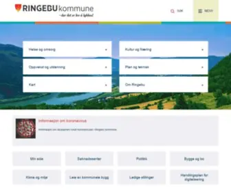 Ringebu.kommune.no(Ringebu kommune) Screenshot