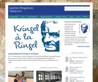 Ringelnatz-Verein.de(Überall ist Wunderland) Screenshot