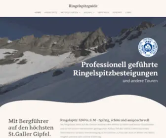 Ringelspitz.ch(Ringelspitzhütte) Screenshot