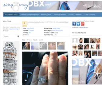 Ringenvy.com(Engagement Rings) Screenshot