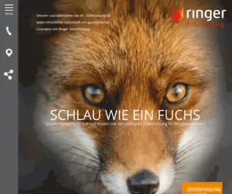 Ringer.de(Zeiterfassung für Mitarbeiter) Screenshot