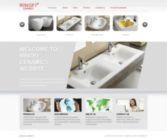 Ringfi.net(RINGFI CERAMIC) Screenshot