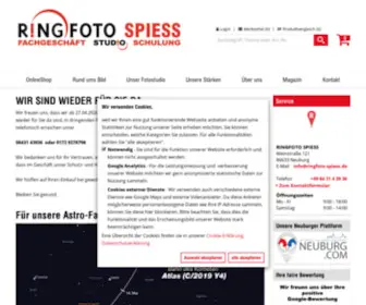 Ringfoto-Spiess.de(RINGFOTO SPIESS) Screenshot