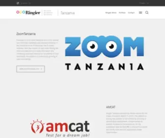 Ringier.co.tz(Frontpage Tanzania New) Screenshot
