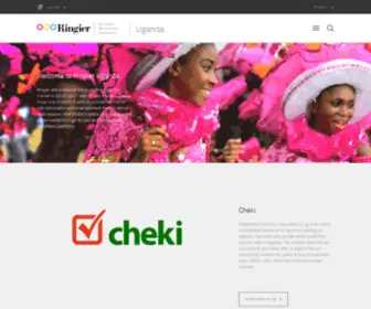 Ringier.co.ug(Frontpage Uganda New) Screenshot