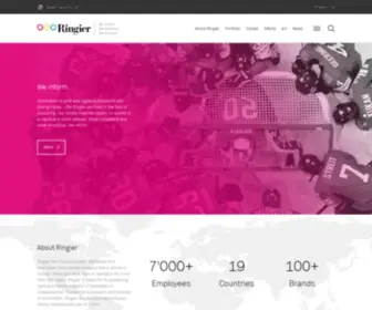 Ringier.com(Frontpage) Screenshot
