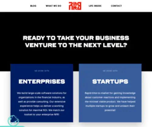 Ringit.ee(Ready to take your business venture to the next level) Screenshot