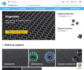 Ringmatten.com(Ringmatten goedkoop al een ringmat vanaf 5) Screenshot