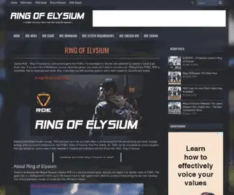 Ringofelysium.org(Ring of Elysium) Screenshot