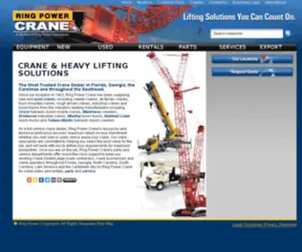 Ringpowercrane.com(Ringpowercrane) Screenshot