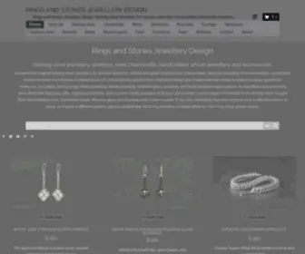 Ringsandstones.com.au(Sterling silver jewellery RingsandStones) Screenshot