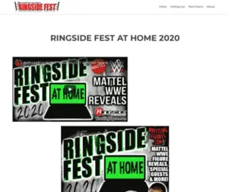 Ringsidefest.com(Presented by Ringside Collectibles) Screenshot