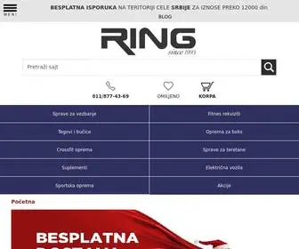 Ringsport.rs(Sportska oprema) Screenshot