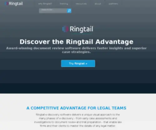 Ringtail.com(Ringtail) Screenshot