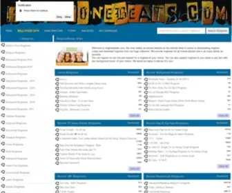 Ringtonebeats.com(Download free high quality ringtones for mobile phones) Screenshot