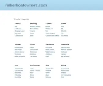 Rinkerboatowners.com(Rinkerboatowners) Screenshot