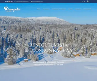 Rinnepeltolomamokit.fi(Rinnepelto lomamökit) Screenshot