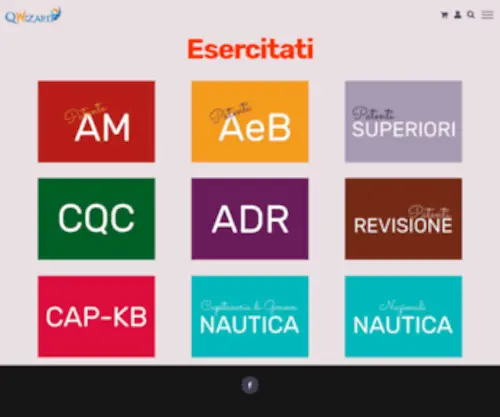 Rinnovatipatente.it(Con Qwizard puoi esercitarti con tutte le Patenti) Screenshot