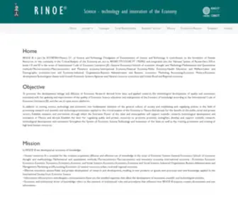 Rinoe.org(Rinoe) Screenshot