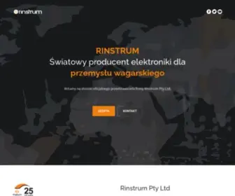 Rinstrum.pl(Rinstrum Polska) Screenshot