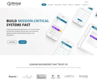 Rintagi.com(Create enterprise) Screenshot