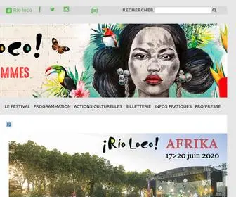 Rio-Loco.org(La Voix des Femmes) Screenshot