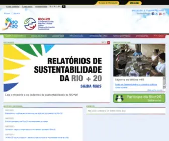 Rio20.gov.br(Rio) Screenshot