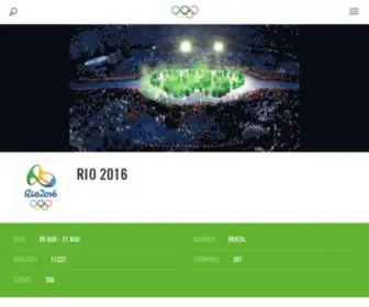 Rio2016.org(Rio 2016) Screenshot