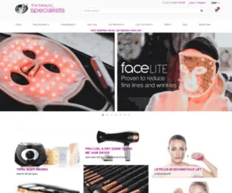 Riobeauty.com(Rio the beauty specialists) Screenshot