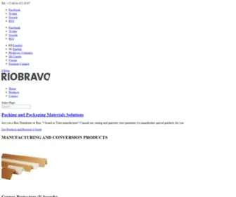 Riobravoinsumos.com(Rio Bravo Empaques Industriales) Screenshot