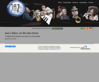 Riodasostrasjazzeblues.com.br(Edição 2020) Screenshot