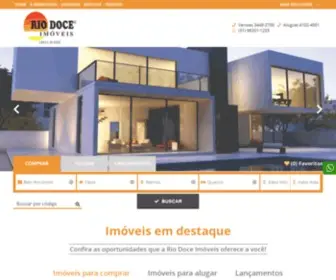 Riodoceimoveis.com.br(Imobiliária) Screenshot