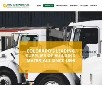 Riograndeco.com(Rio Grande Co I Building Supplies & Construction Materials) Screenshot