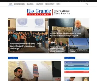 Riograndeguardian.com(The Rio Grande Guardian) Screenshot