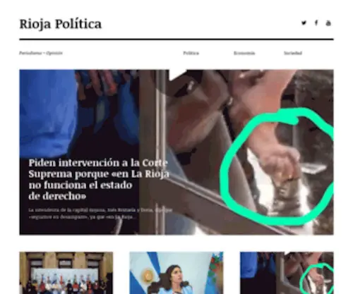 Riojapolitica.wordpress.com(Rioja Política) Screenshot
