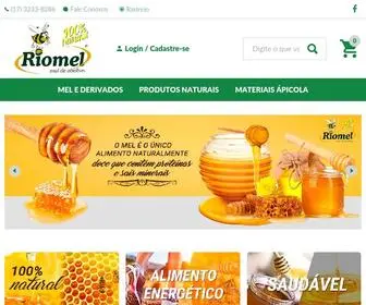 Riomel.com.br(Mel de Abelhas) Screenshot