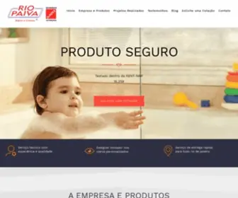 Riopaivavidros.com.br(Vidraçaria Rio Paiva) Screenshot