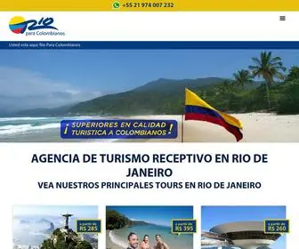 Rioparacolombianos.co(RIO PARA COLOMBIANOS) Screenshot