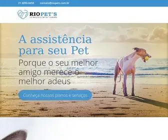 Riopets.com.br(Rio Pets) Screenshot