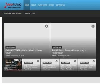 Riopiano.net(The world famous music) Screenshot