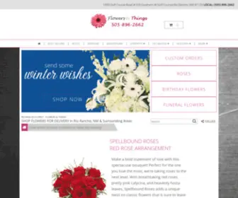 Rioranchoflowershop.com(Rio Rancho Florist) Screenshot