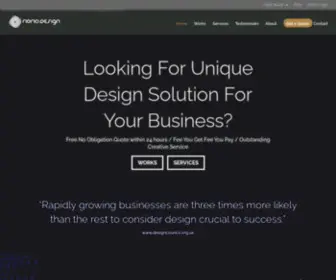 Riorici.com(Excellent Graphic Design Services) Screenshot