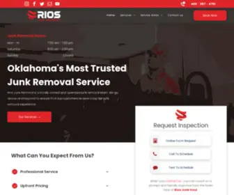 Riosjunk.com(Rios Junk Removal) Screenshot