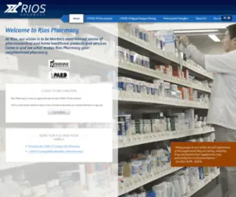 Riospharmacy.com(Rios Pharmacy Nutritional and Medical Products) Screenshot