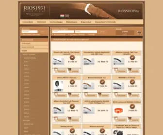 Riosshop.hu(Riosshop) Screenshot