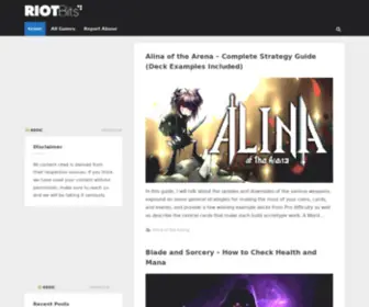 Riotbits.com(Riot Bits) Screenshot