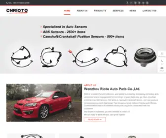 Rioto.net(Wenzhou Rioto Auto Parts Co) Screenshot