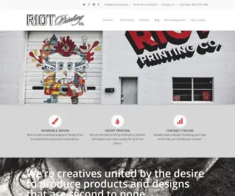 Riotprinting.com(Riotprinting) Screenshot
