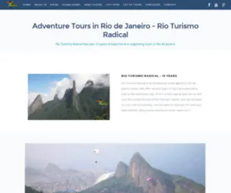 Rioturismoradical.com.br(Adventure Tours in Rio de Janeiro) Screenshot