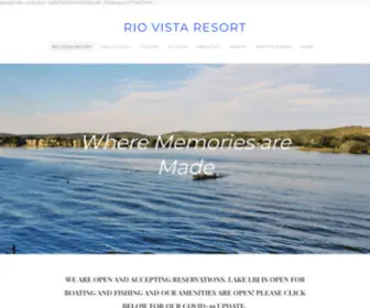 Riovistaresorttx.com(RIO VISTA RESORT) Screenshot